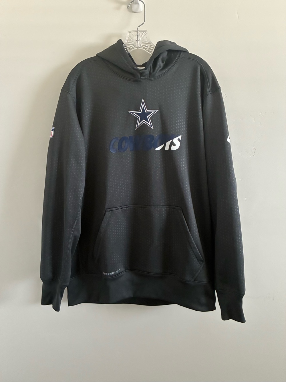 Nike Dallas Cowboys Black Pullover Hoodie men’s size xl